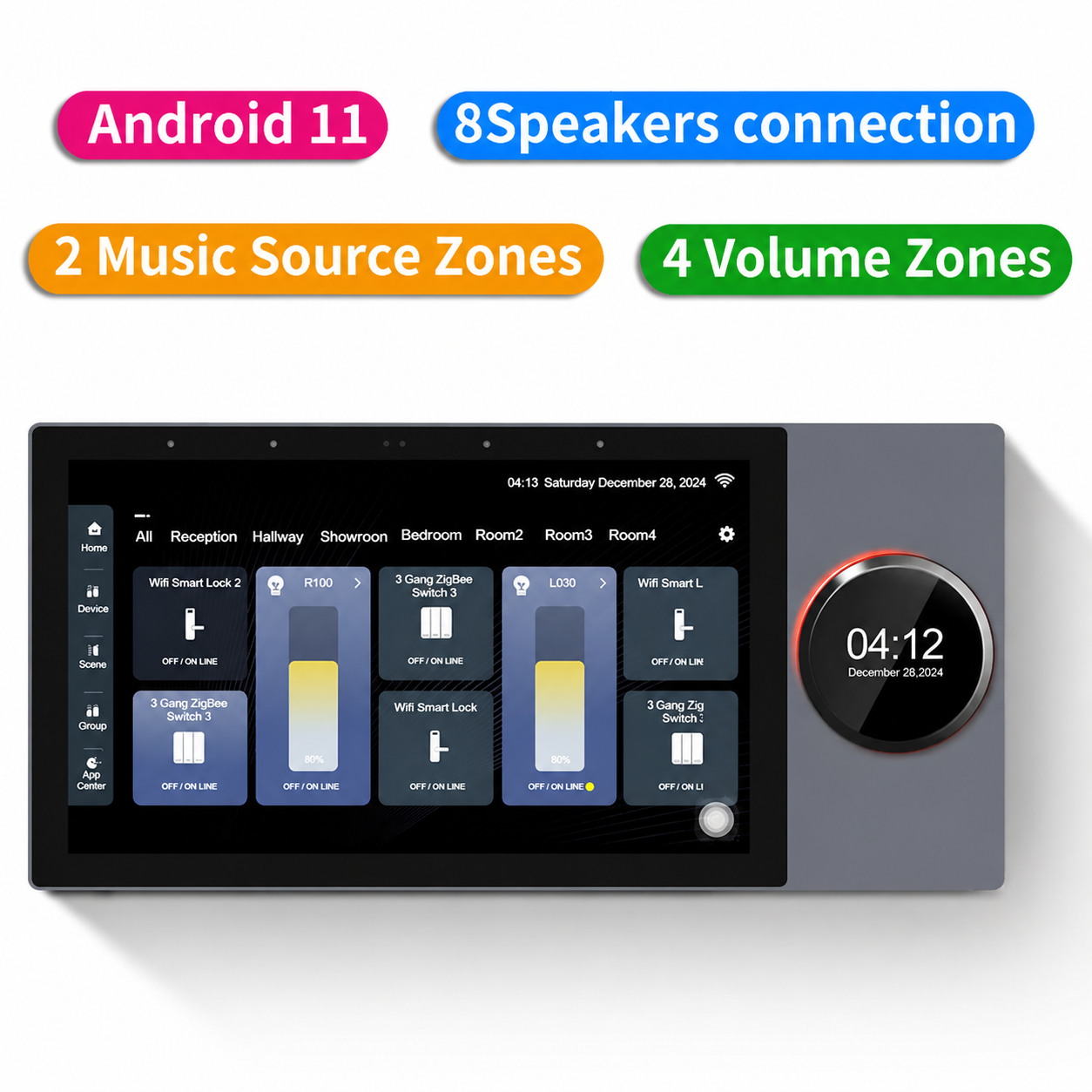 8-inch Central Control Screen, AISpeaker M20M