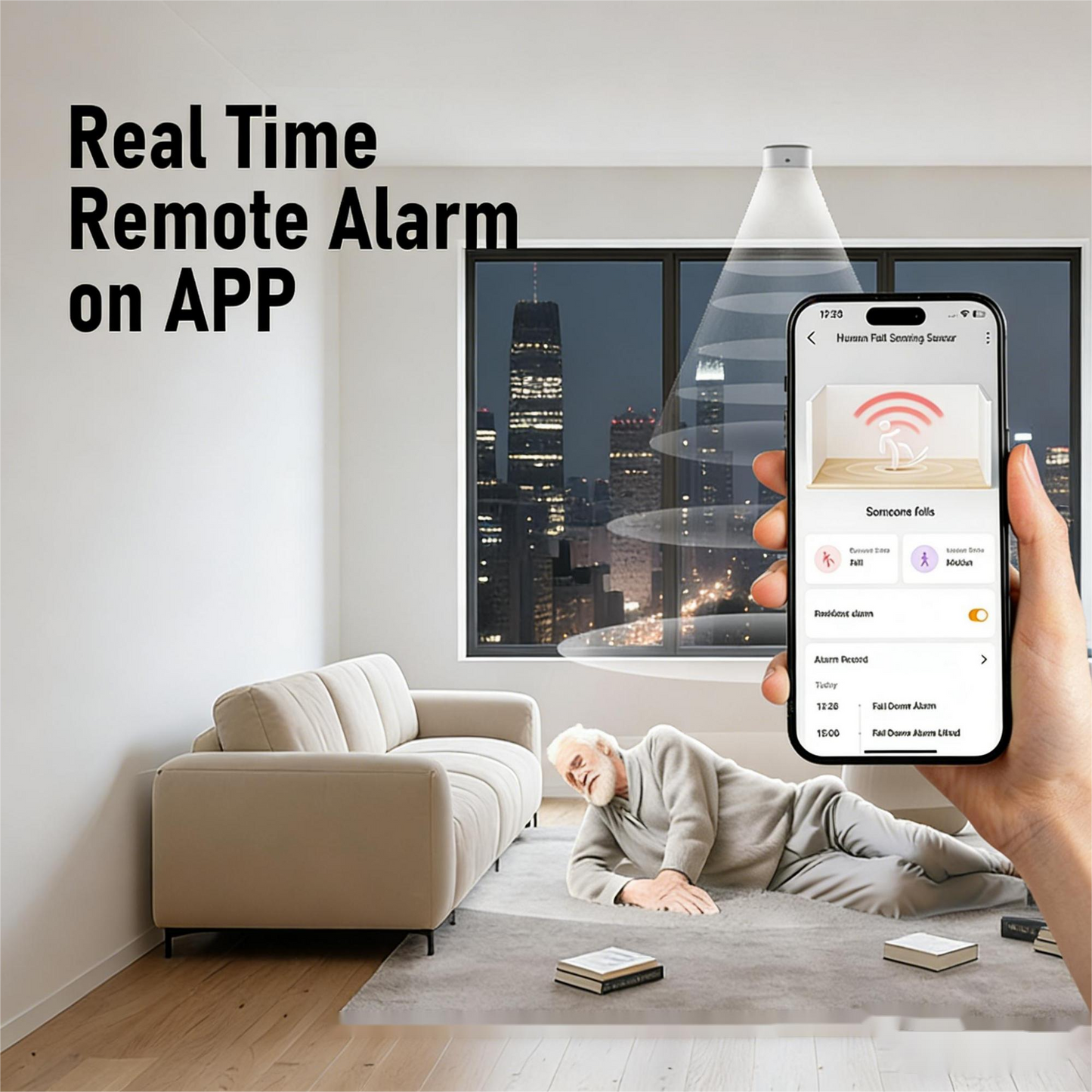 Millimeter Wave Fall Alarm Radar