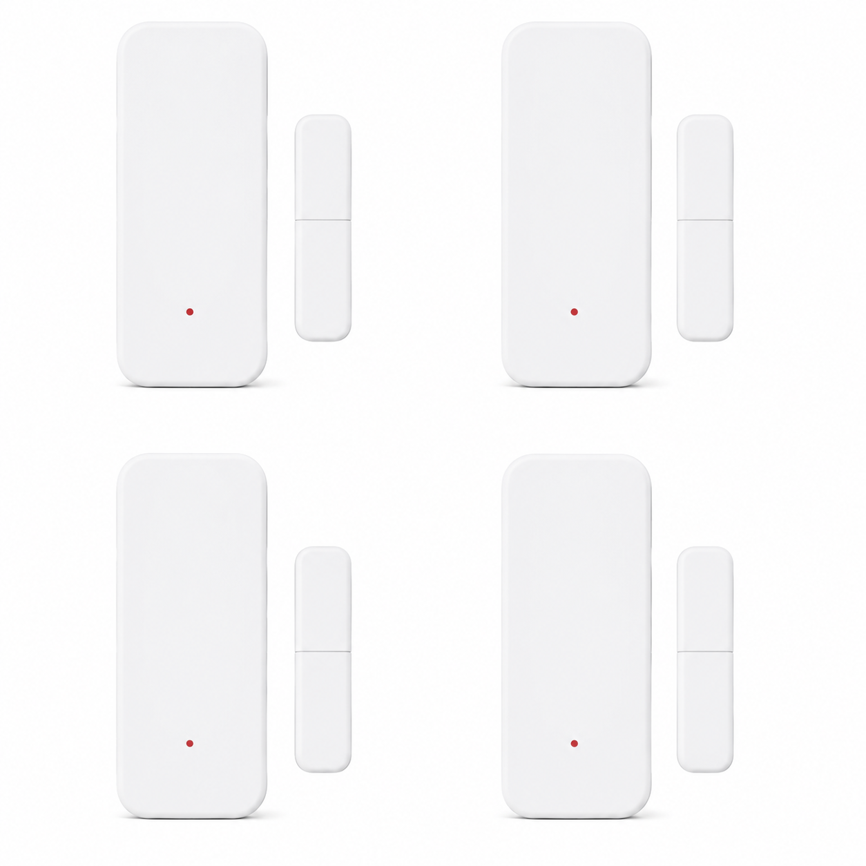 Smart WiFi Door & Window Sensor Kit | Real-Time Security Alerts for Home Protection