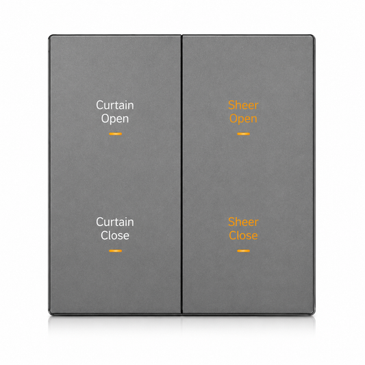 ZigBee Smart Switch (Zero-Live Version) , D3-KG4 (Two-Four Switch)