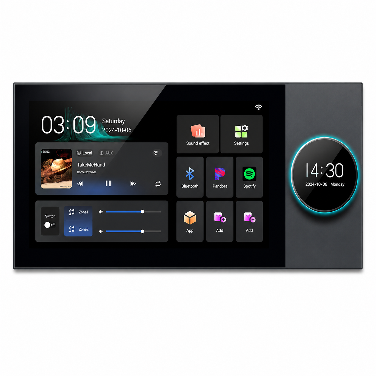 8-inch Central Control Screen, AISpeaker M20