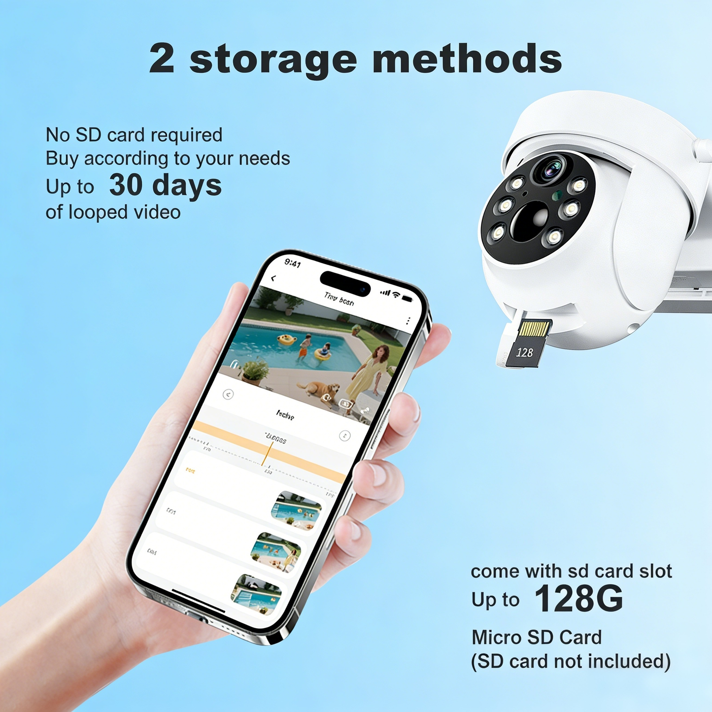 Outdoor Dual-Cam Camera with PTZ Lens Control