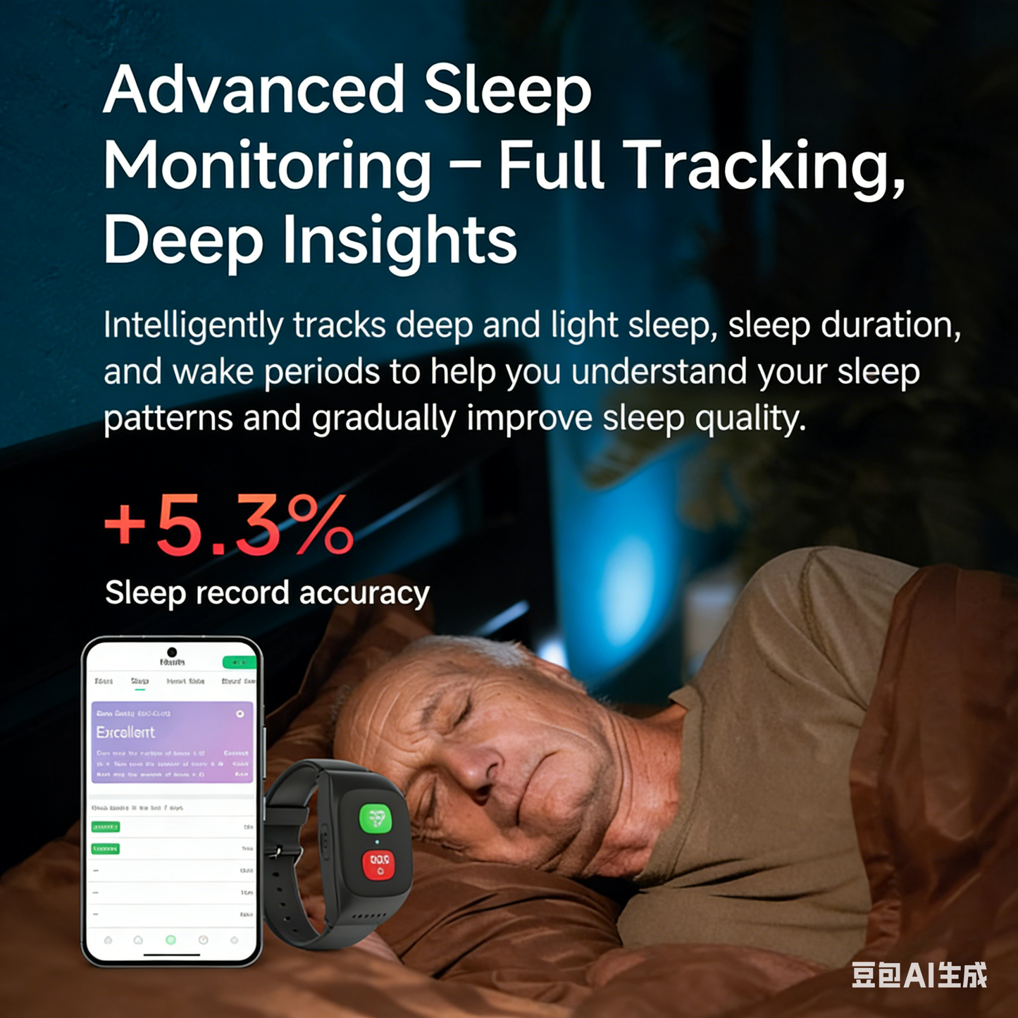 Smart monitoring  bracelet