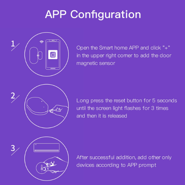 Zigbee Door & Window Sensor