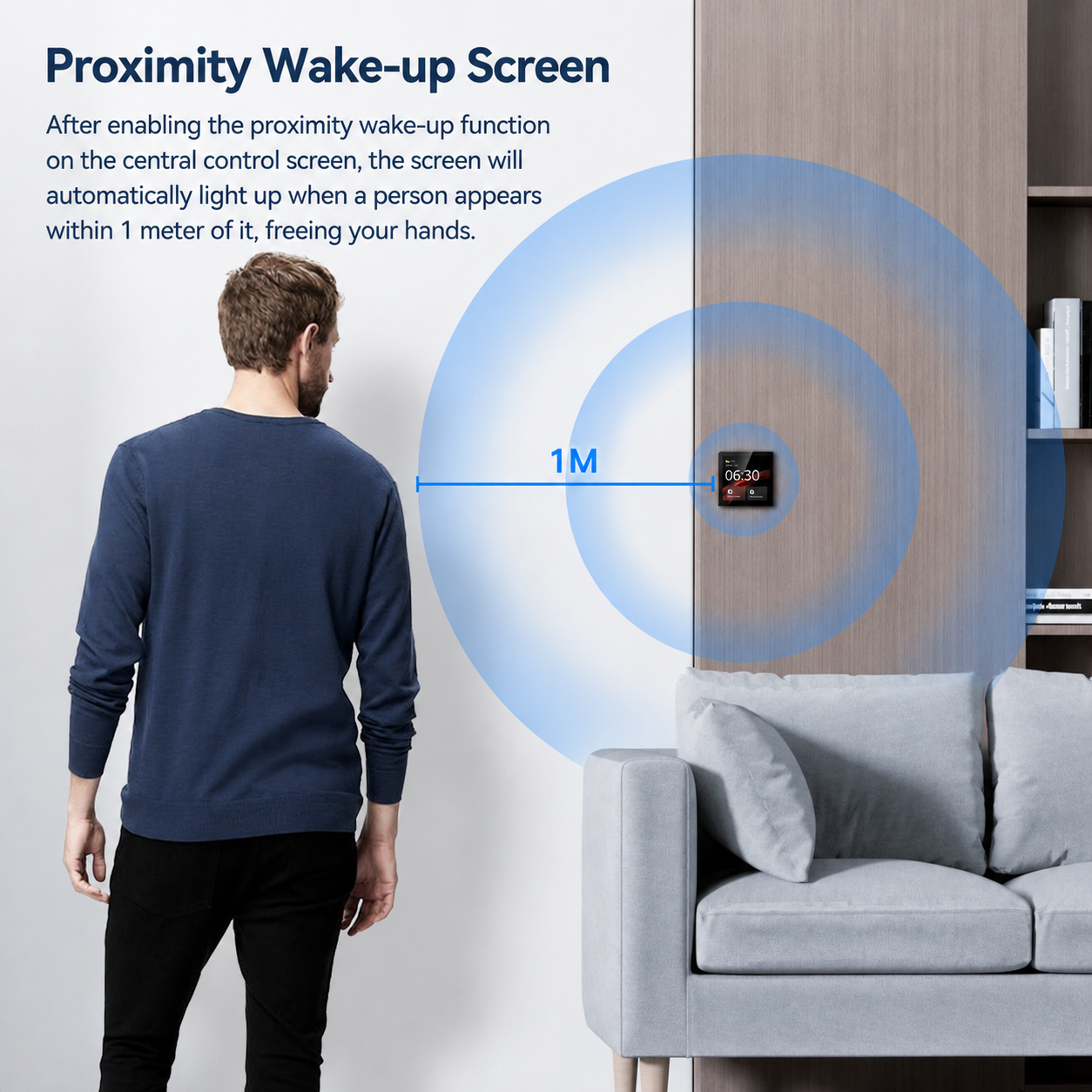 4-inch Central Control Screen, AISpeaker C8