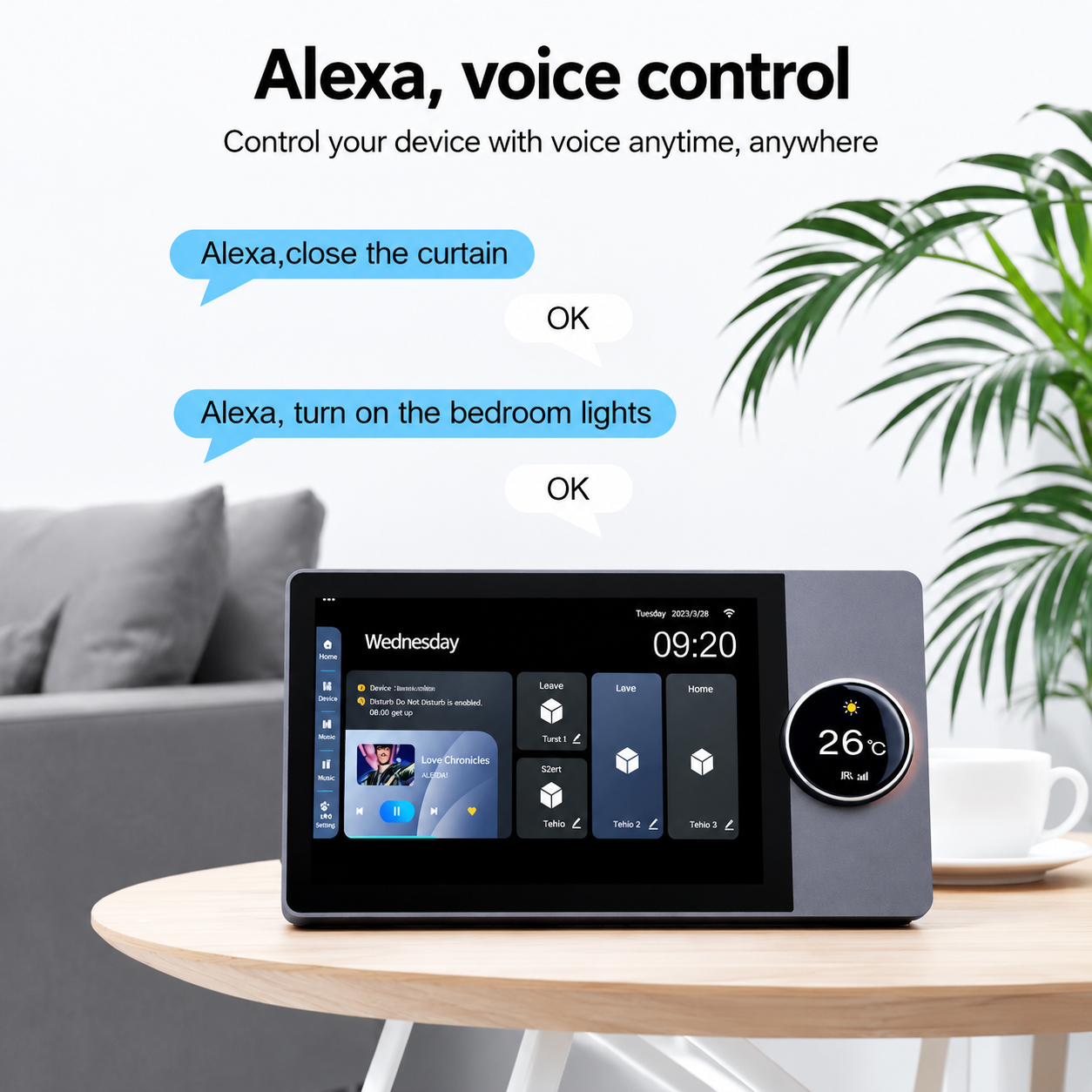 8-inch Central Control Screen, AISpeaker M20M
