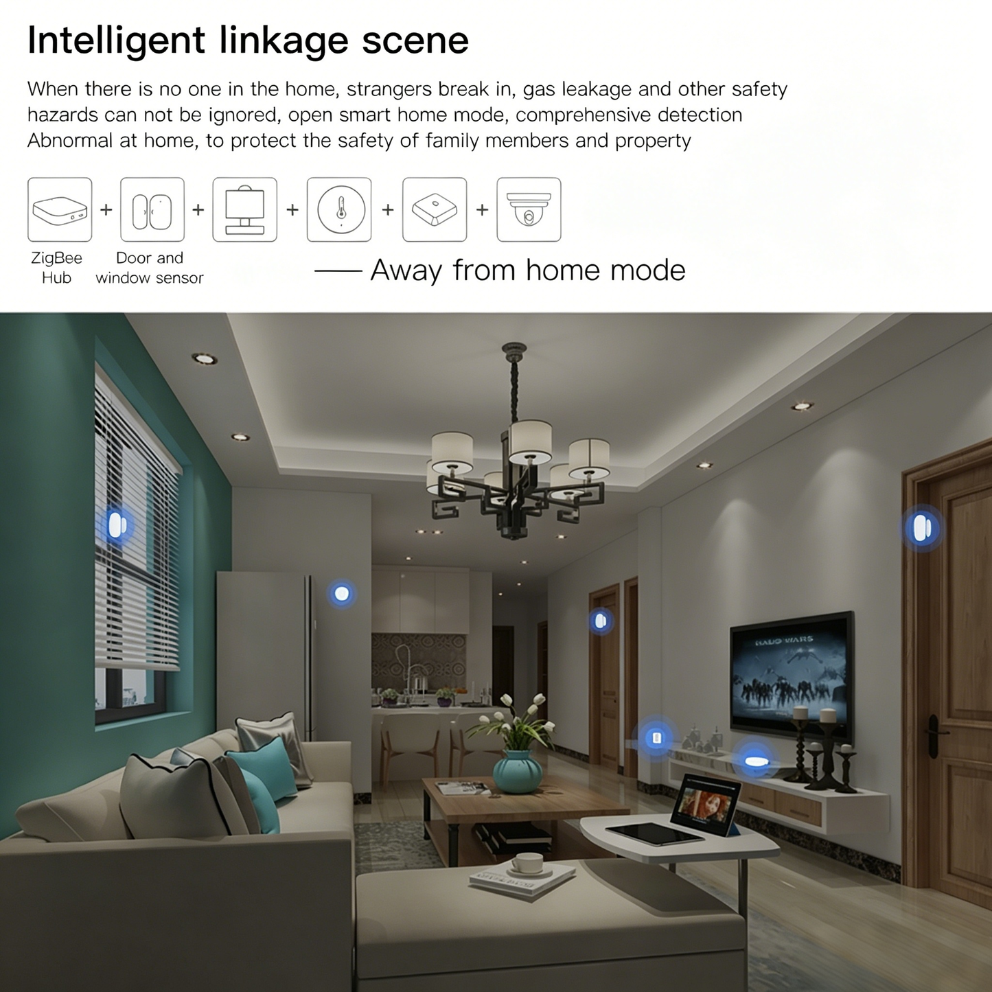 Zigbee Door & Window Sensor