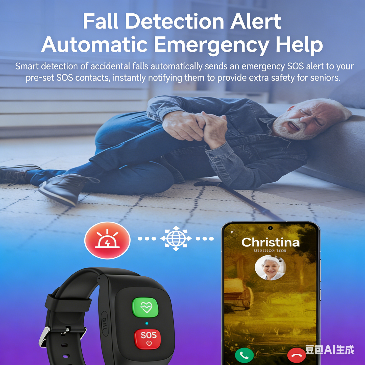 Smart monitoring  bracelet