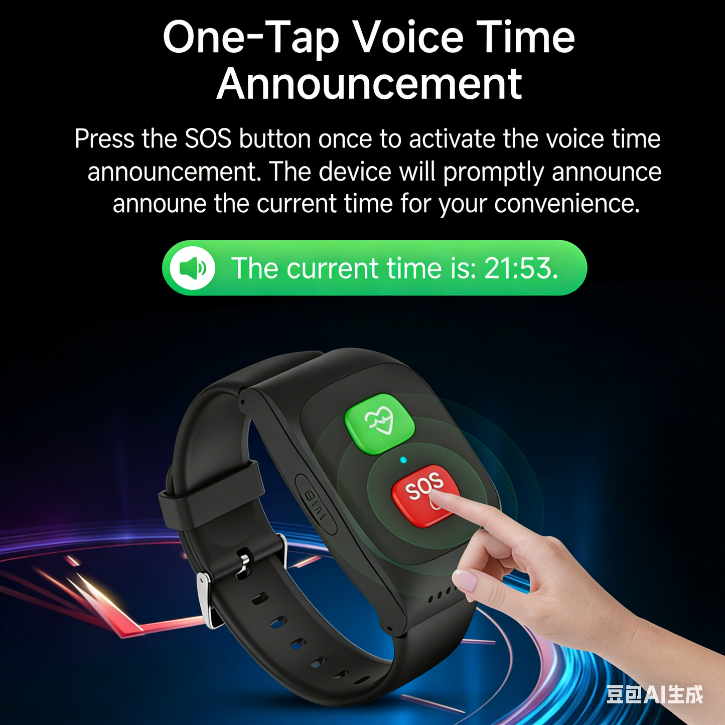 Smart monitoring  bracelet