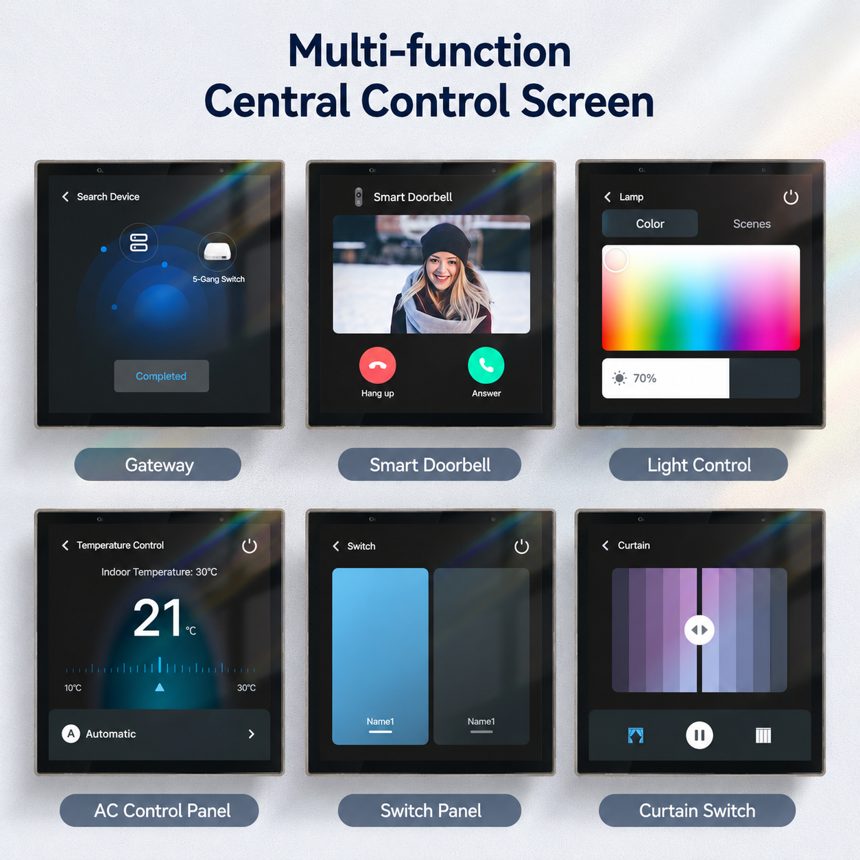 4-inch Central Control Screen, AISpeaker B8