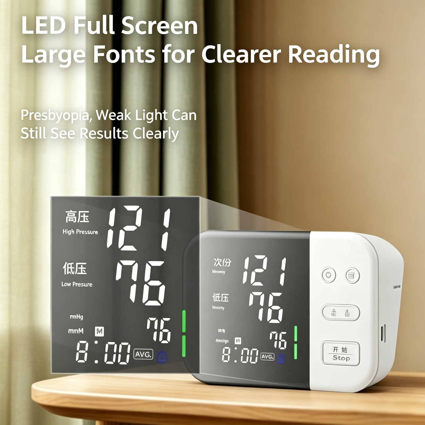 Standalone Blood Pressure Monitor