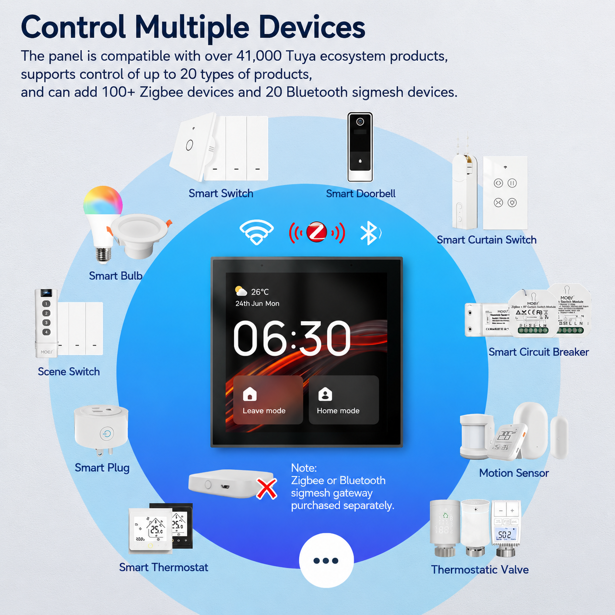 4-inch Central Control Screen, AISpeaker B8