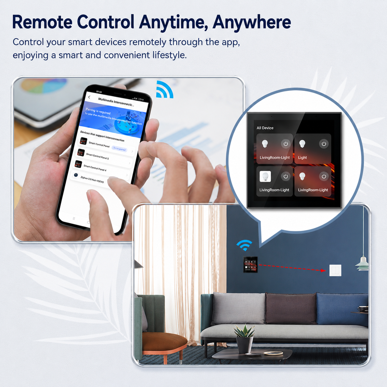 4-inch Central Control Screen, AISpeaker B8