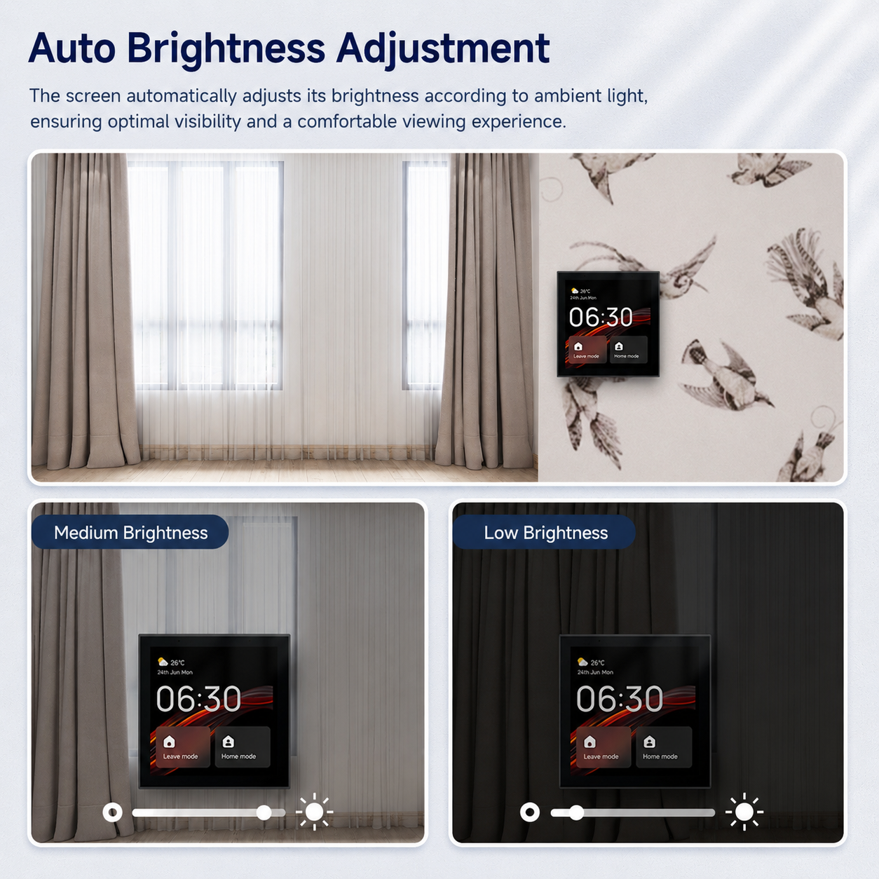 4-inch Central Control Screen, AISpeaker B8