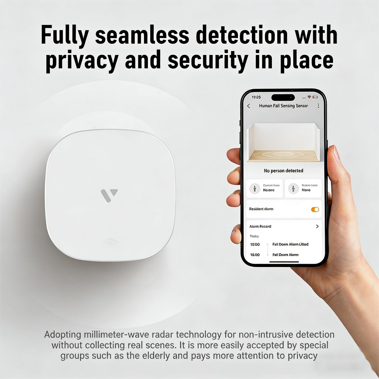 Millimeter Wave Fall Alarm Radar