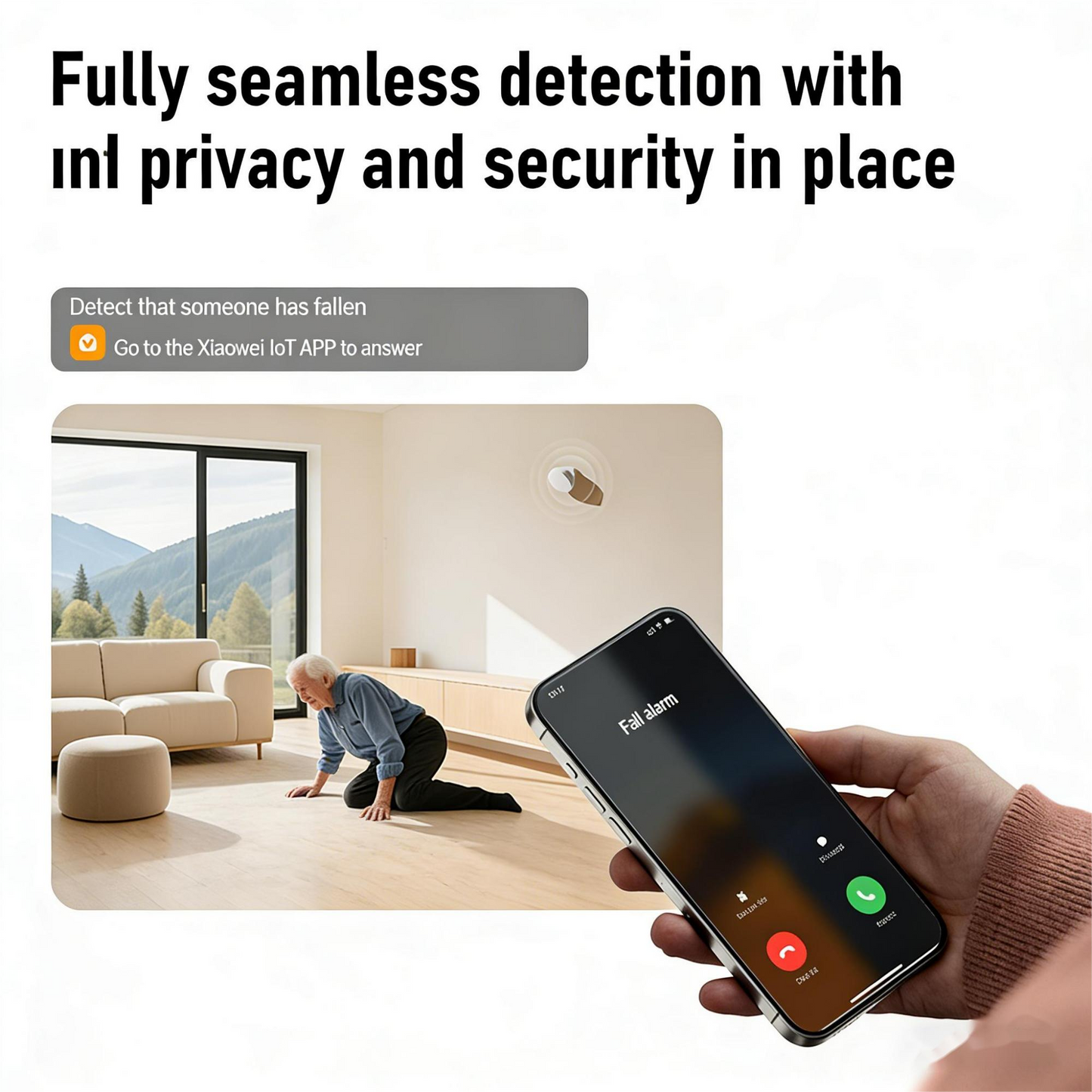 Millimeter Wave Fall Alarm Radar