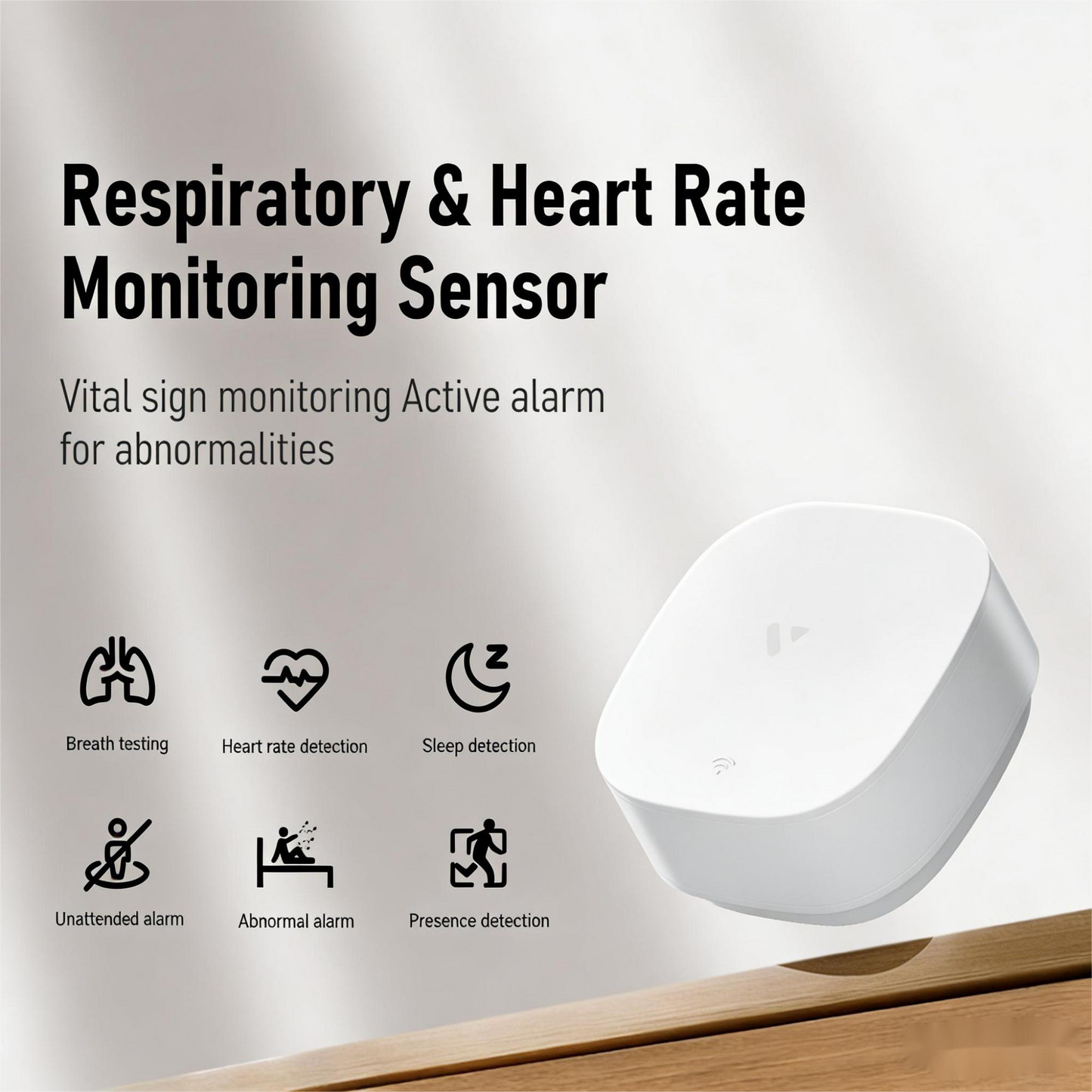 Millimeter-wave Heartbeat / Respiration Alarm Radar