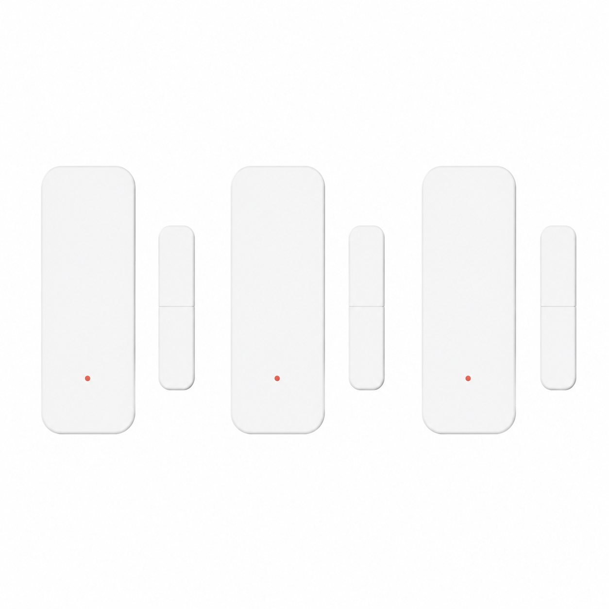 Smart WiFi Door & Window Sensor Kit | Real-Time Security Alerts for Home Protection