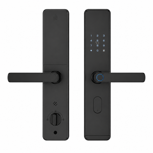 Smart Door Lock with Fingerprint, WiFi App Control & Keyless Entry
