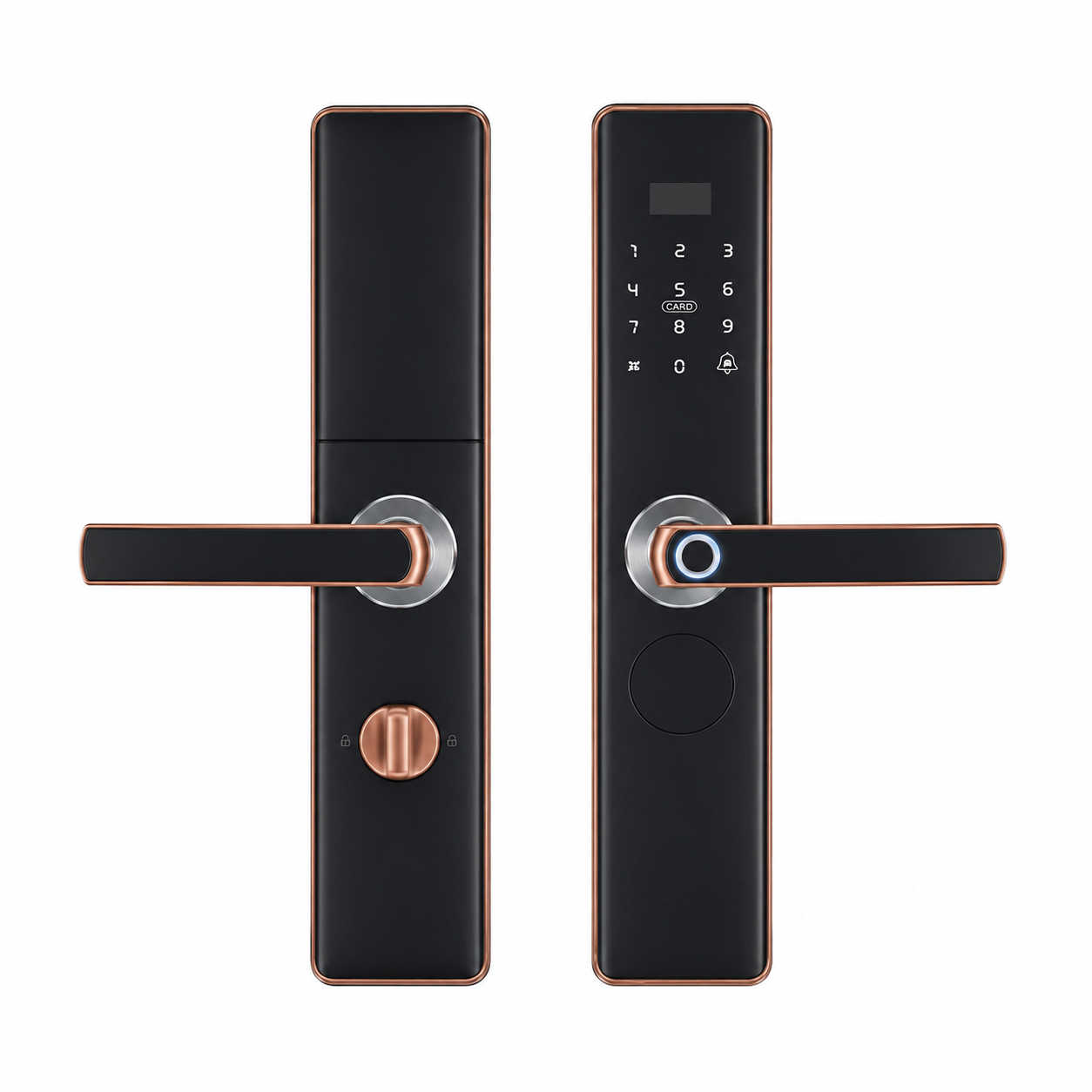 Smart Fingerprint Door Lock with WiFi App Control & Keyless Entry