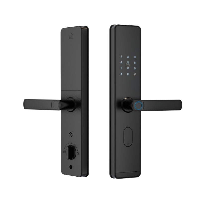 Smart Door Lock with Fingerprint, WiFi App Control & Keyless Entry